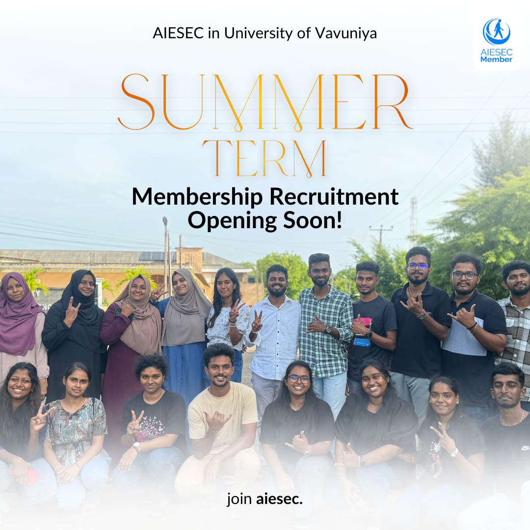 AIESEC poster: Thaksi AIESEC (81)